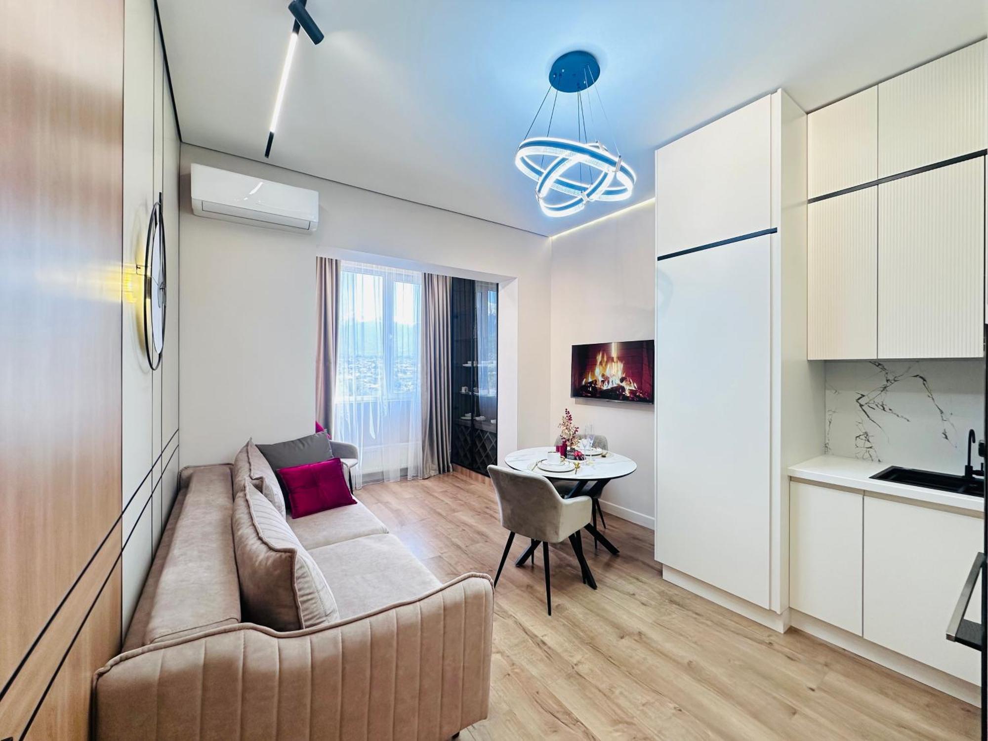 Comfort City, Residential Complex, 2-room Apartment Almaty